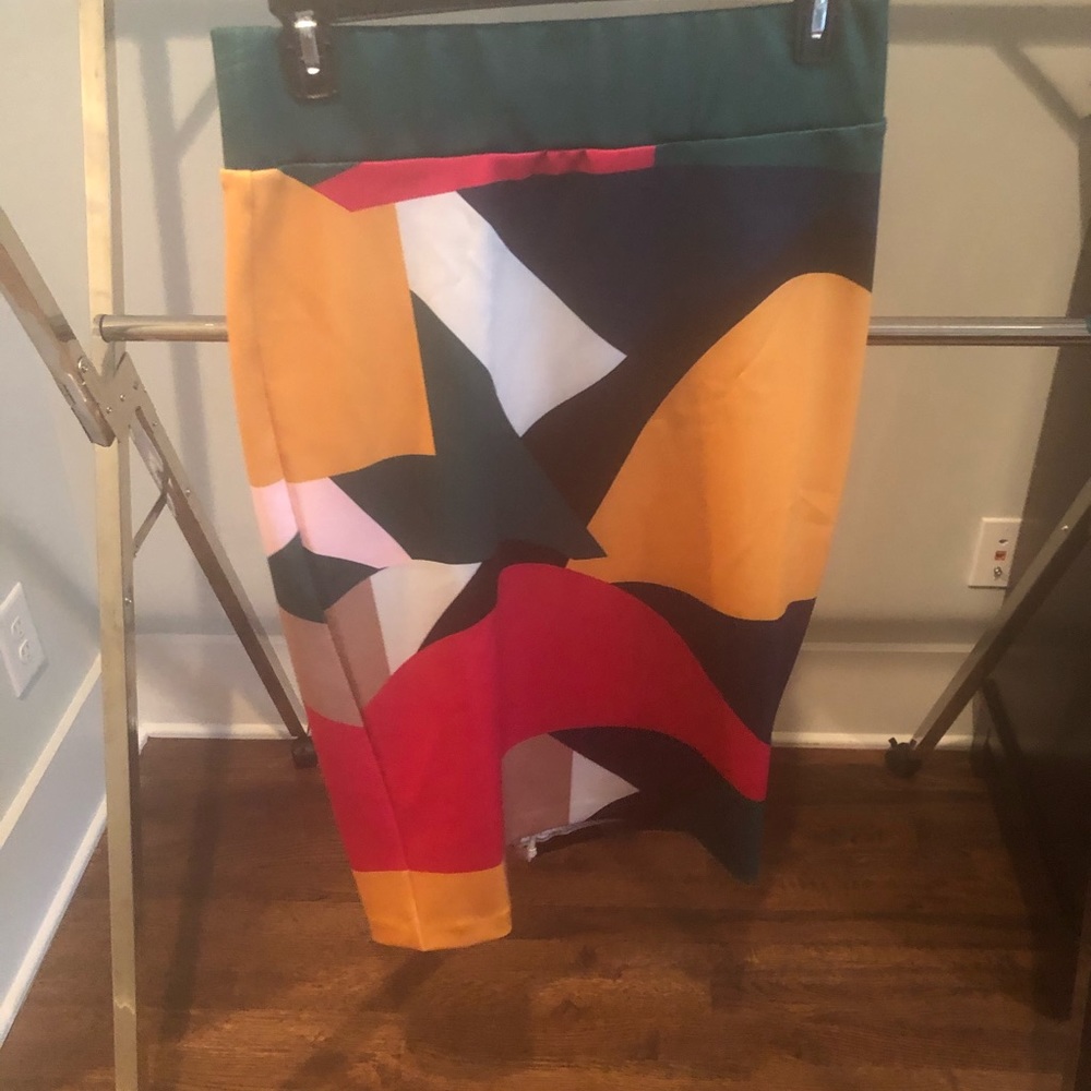NWT Eloquii printed skirt